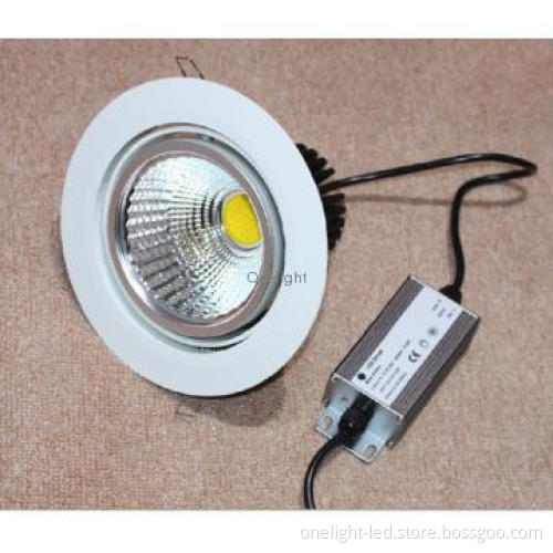 LED Downlights with 50.000 Hours Lifespan and Energy Saving Lamps